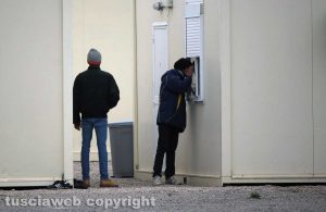 Viterbo - Profughi al campo dell'ex fiera