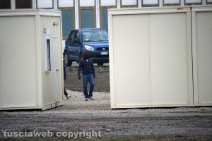 Viterbo - Profughi al campo dell'ex fiera