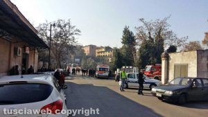 Civita Castellana - Ponte Clementino - I soccorsi sul posto