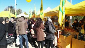 Roma - Il mercato di Campagna amica ai giardini dell'Auditorium