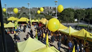 Roma - Il mercato di Campagna amica ai giardini dell'Auditorium