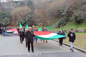 Viterbo – La manifestazione in ricordo delle foibe