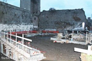 Viterbo - Valle Faul - lavori alle ex porcilaie