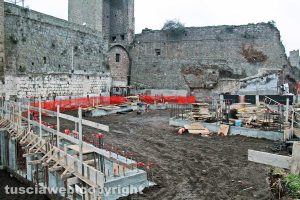 Viterbo - Valle Faul - lavori alle ex porcilaie