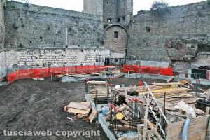 Viterbo - Valle Faul - lavori alle ex porcilaie