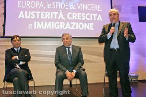 Enrico Gasbarra, Antonio Tajani, Giuseppe Fioroni