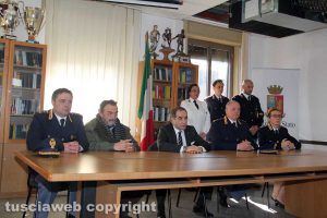 La presentazione del progetto in questura