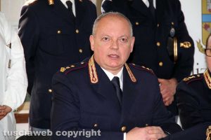 Il dottor Farina, medico capo della polizia di Viterbo