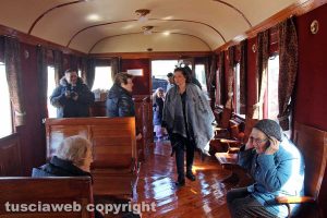 Capranica - Sutri - E' arrivata la "Signorina", la locomotiva d'epoca a vapore