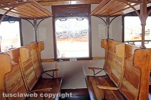 Capranica - Sutri - E' arrivata la "Signorina", la locomotiva d'epoca a vapore