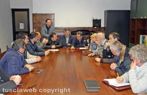 Viterbo - Comune - Quarta commissione in riunione