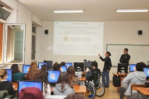 Viterbo - Infoteam della scuola sottufficiali dell’esercito al S. Rosa 