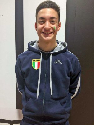 Il karateka Mirko Barreca