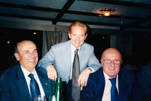 Osvaldo Bevilacqua, ideatore di "Sereno Variabile", con Italo Arieti e Vincenzo Ceniti