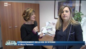 I furbetti della Asl di Viterbo su Rai 1 - L'avvocata della Asl Elaine Bolognini intervistata da Mara Pannone
