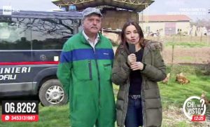 Tuscania - Mario Gianlorenzo intervistato da Chi l'ha visto?