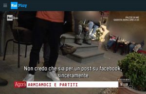 Il pestaggio del ragazzo di Vallerano finisce sulla trasmissione Agorà