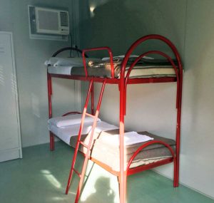 Viterbo - Migranti - Il campo all'ex fiera