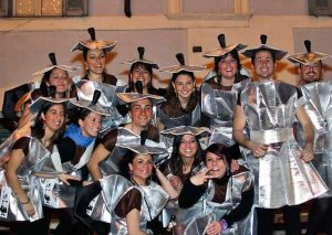Ronciglione - Carnevale - Una passata edizione del “Premio Phersu”