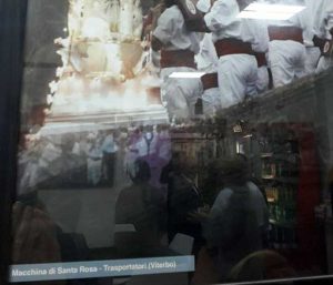 Roma - Il manifesto al bar della giunta regionale