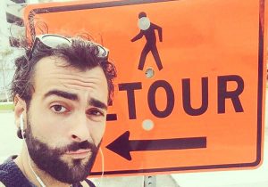 La foto postata su Facebook da Marco Mengoni