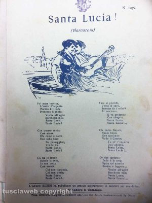Spartiti del musicista di Bagnaia Alceste Corrado