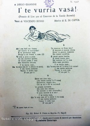 Spartiti del musicista di Bagnaia Alceste Corrado
