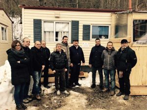 Una delegazione di vitorchianesi a Capricchia