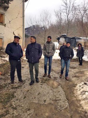 Il sindaco e i vitorchianesi a Capricchia
