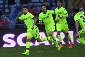 Sport - Calcio - Bologna - Federico Viviani dopo il gol