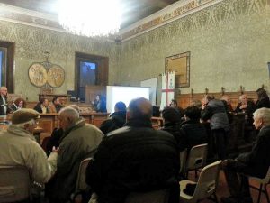 L'assemblea pubblica sul nuovo piano regolatore