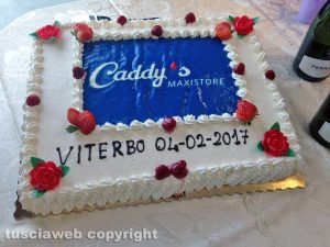Viterbo - L'apertura del maxistore Caddy's