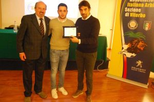 Viterbo - Danilo Giannoccaro ha fatto visita agli arbitri della Tuscia