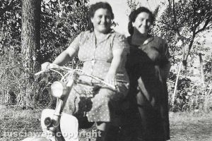 Soriano nel Cimino - La signora Ida in campagna