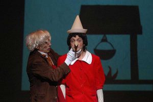 Lo spettacolo “Le avventure di Pinocchio”