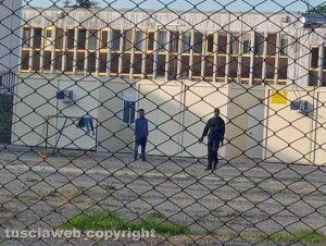 Viterbo - Profughi al campo dell'ex fiera