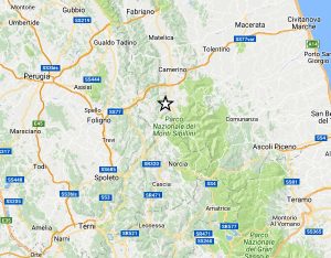 Terremoto - La scossa di magnitudo 3,7 a Macerata del 7 febbraio
