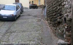 Viterbo - via Braccia di Francesco