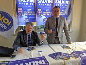 Viterbo - Fusco e Contardo di Noi con Salvini