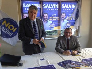 Viterbo - Fusco e Contardo di Noi con Salvini 