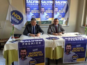 Viterbo - Fusco e Contardo di Noi con Salvini 