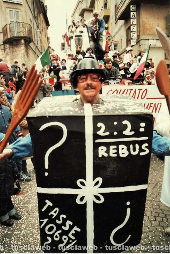 Viterbo - Come eravamo - Carnevale negli anni '80