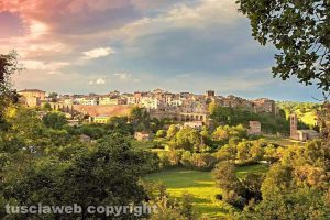 Una veduta di Gallese