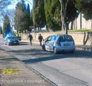 Montefiascone - Incidente sulla Cassia nord