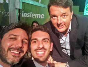 Piergiorgio Medori, Benedetto Gerbasio e Matteo Renzi