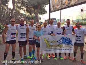 Alcuni membri della Viterbo Runners