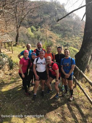 Alcuni membri della Viterbo Runners