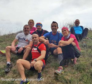 Alcuni membri della Viterbo Runners