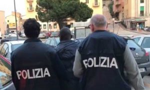 Agrigento - L'arresto della polizia