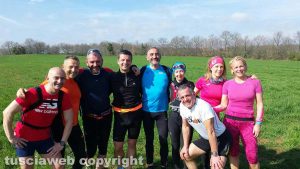 Alcuni membri della Viterbo Runners